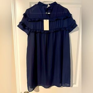 NWT Fashion Union Navy Dress - Size 8
